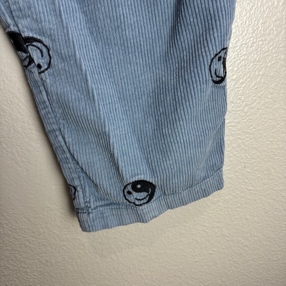 Urban Outfitters Yin Yang Smiley Face Corduroy Pants Drawstring Size Medium - Picture 2 of 10